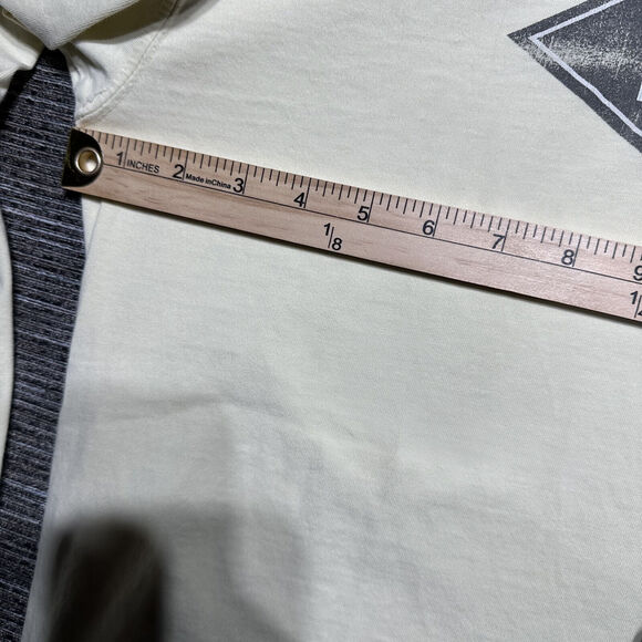 Kauai Coffe T Shirt Men's XL Yellow Long Sleeve - Picture 10 of 13